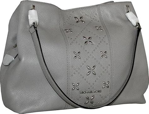 michael kors leighton shoulder tote|MICHAEL Michael Kors Women's LEIGHTON Studded Large .